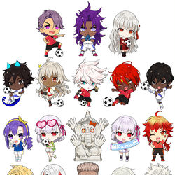 This is a pixiv picture whose title is Fate/Dream Striker.