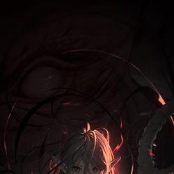 This is a pixiv picture whose title is 玛露西尔  黑魔法.