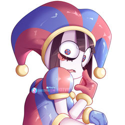 This is a pixiv picture whose title is Pomni booty.