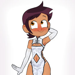 This is a pixiv picture whose title is Qipao Luz.