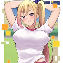 This is a pixiv picture whose title is 舞先輩！.