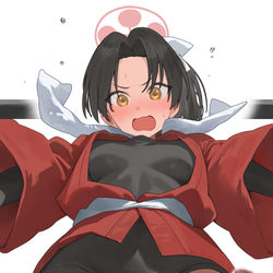 This is a pixiv picture whose title is 「何やってんだ先生~?!」.