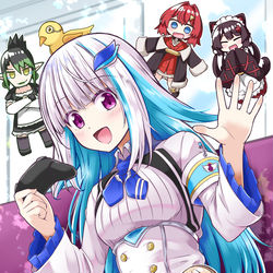 This is a pixiv picture whose title is リゼ様五周年.