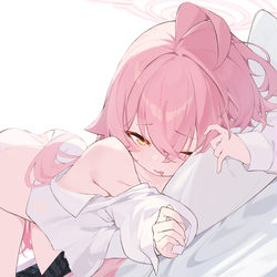 This is a pixiv picture whose title is ホシノ.