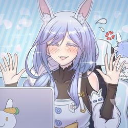 This is a pixiv picture whose title is ぺこママ ( ´,,^ө^,,) ♡.