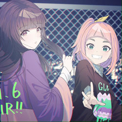 This is a pixiv picture whose title is めいとキウイ.