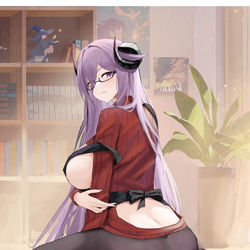 This is a pixiv picture whose title is フリードリヒ・カール(アズールレーン).