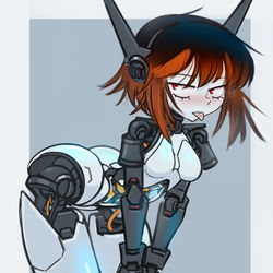 This is a pixiv picture whose title is Q-test model.