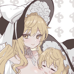 This is a pixiv picture whose title is おっきい魔理沙.
