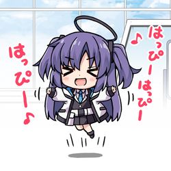 This is a pixiv picture whose title is はっぴーはっぴーユウカ.