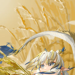 This is a pixiv picture whose title is 黍.