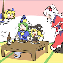 This is a pixiv picture whose title is なにしてるのあなたたち！.