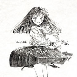 This is a pixiv picture whose title is 明日小路birthday.