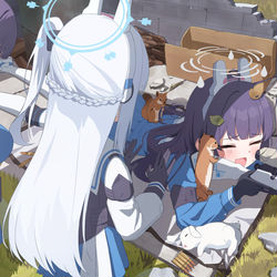This is a pixiv picture whose title is bluearchive.