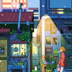 This is a pixiv picture whose title is 白猫.