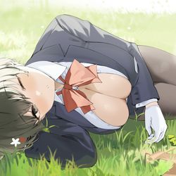 This is a pixiv picture whose title is 😪💤.