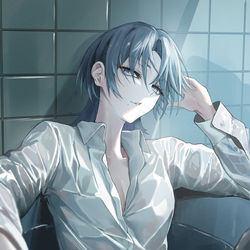 This is a pixiv picture whose title is 火威青.