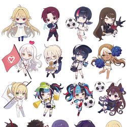 This is a pixiv picture whose title is 【告知】Fate/DSエイプリルフールSDイラスト.