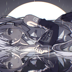 This is a pixiv picture whose title is 『裏表ラバーズ』.