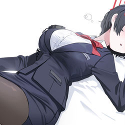 This is a pixiv picture whose title is ツバキ.