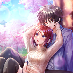 This is a pixiv picture whose title is シンルナ.