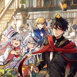 This is a pixiv picture whose title is 【WORKS】転生したら暗黒破壊龍ジェノサイド・ドラゴンだった件.