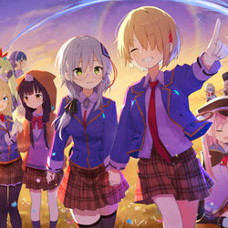This is a pixiv picture whose title is 思い出.