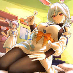 This is a pixiv picture whose title is 耳かき.