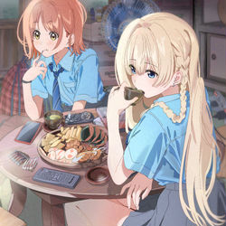 This is a pixiv picture whose title is 人んち.