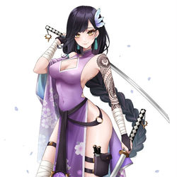 This is a pixiv picture whose title is 村上くろは.