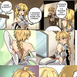 This is a pixiv picture whose title is Aether Crossdress TG Part 1.