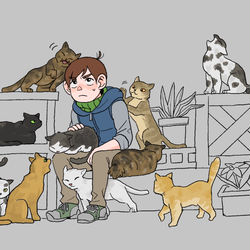 This is a pixiv picture whose title is ダン飯らくがき④.