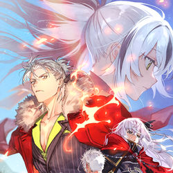 This is a pixiv picture whose title is 交錯.