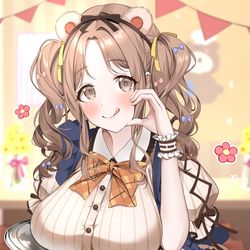 This is a pixiv picture whose title is ユアクマカフェへようこそ🧸✨.
