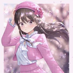 This is a pixiv picture whose title is 🌸.