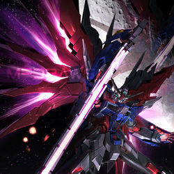 This is a pixiv picture whose title is デスティニーガンダムSpecⅡ.