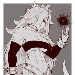 This is a pixiv picture whose title is Android 21- Dragon Ball.