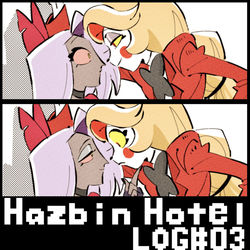 This is a pixiv picture whose title is HazbinHotel LOG#03.