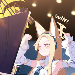 This is a pixiv picture whose title is ゲーミングセイアですまない.