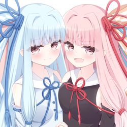 This is a pixiv picture whose title is 琴葉姉妹ちゃん.