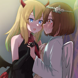 This is a pixiv picture whose title is 夜のクラゲは泳げない.