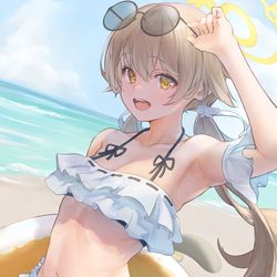 This is a pixiv picture whose title is 水着ヒフミ.