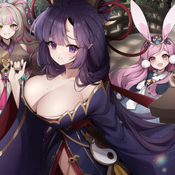 This is a pixiv picture whose title is :).