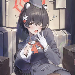 This is a pixiv picture whose title is ツバキ.