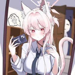 This is a pixiv picture whose title is 2주 한번 아키라.