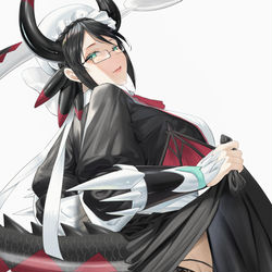 This is a pixiv picture whose title is 大人のサービスをしてくれるハスキー.