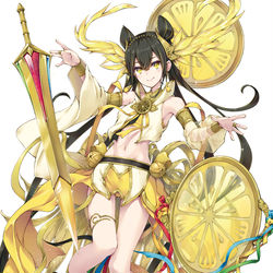 This is a pixiv picture whose title is オオヒメの御巫.