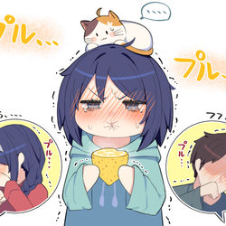 This is a pixiv picture whose title is はじめてのレモン.
