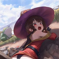 This is a pixiv picture whose title is エクスプロージョンは最強魔法!!.