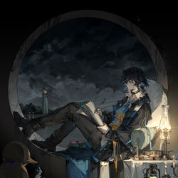 This is a pixiv picture whose title is 🐟.